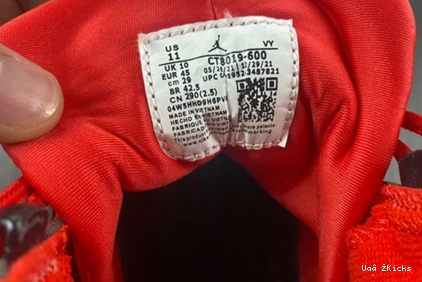CT8019- 665 Retro 4189 9 Chile Red Durable Jordan 1006